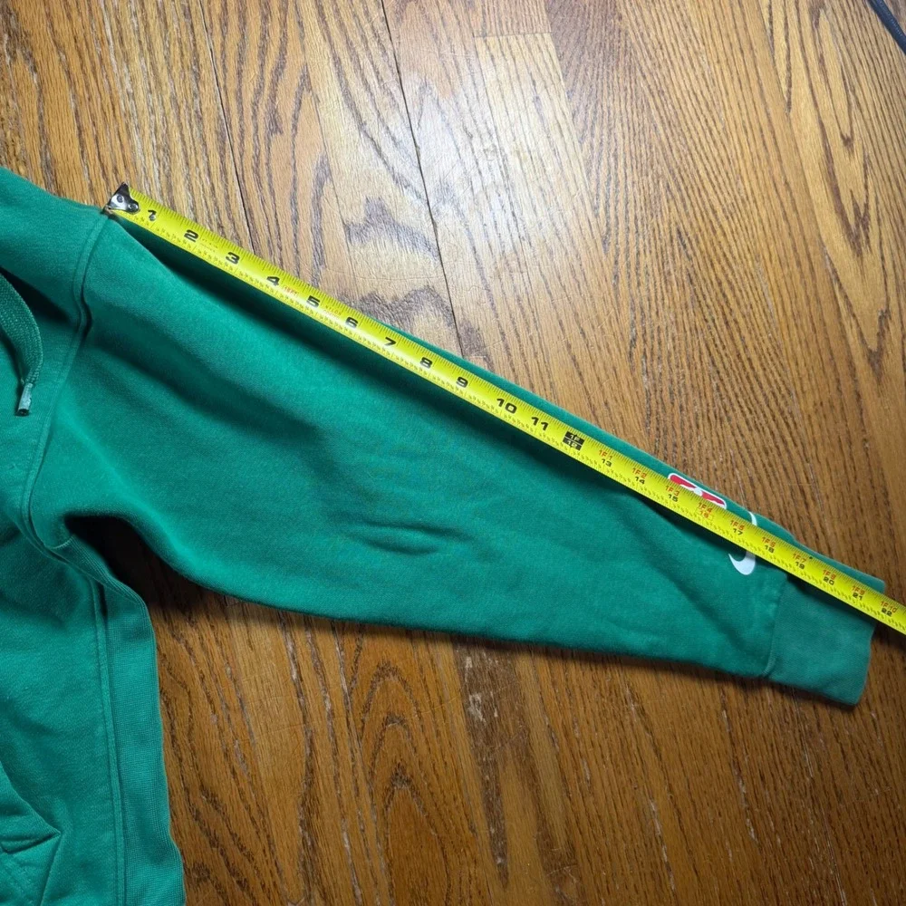 Nike Boston Celtics NBA 75th Anniversary Full Zip Hoodie Sweater Green Mens XS